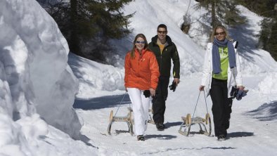 Auch rodeln macht Spaß - zur Grieralm in Tux