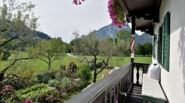 Bauernhof Hörfinghof Kufstein - Aussicht Balkon