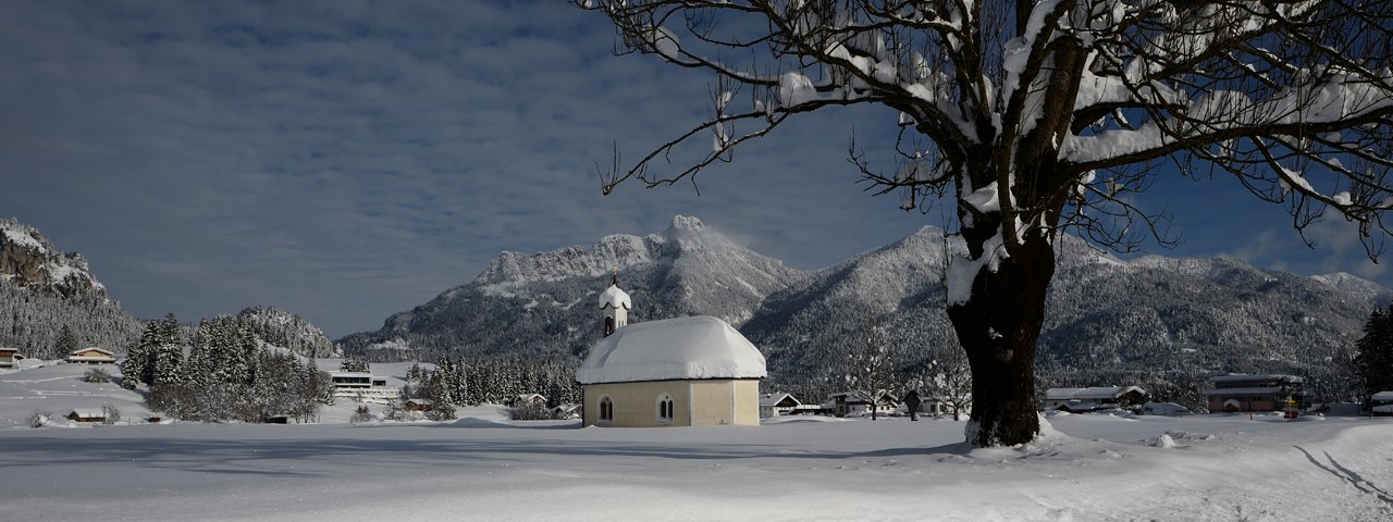 Lechaschau im Winter, © Naturparkregion Reutte