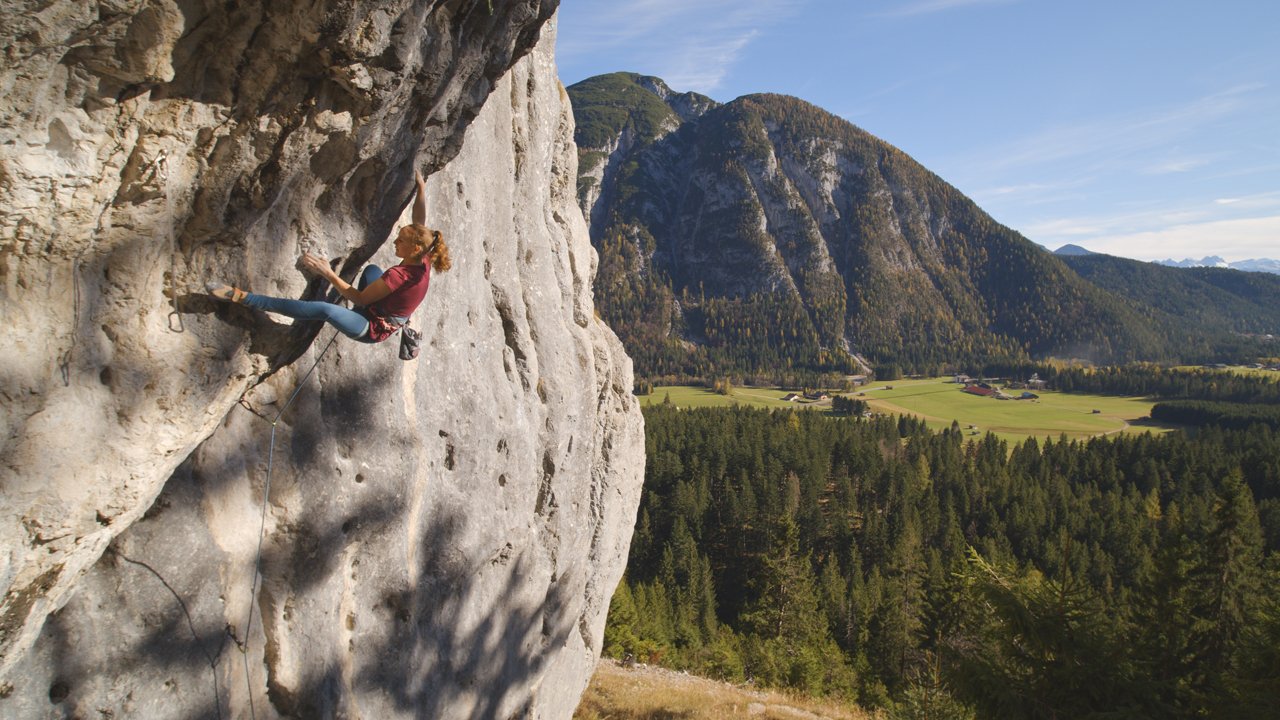 Kletterroute: Puls 2000 im Klettergarten Chinesische Mauer, © Alpsolut