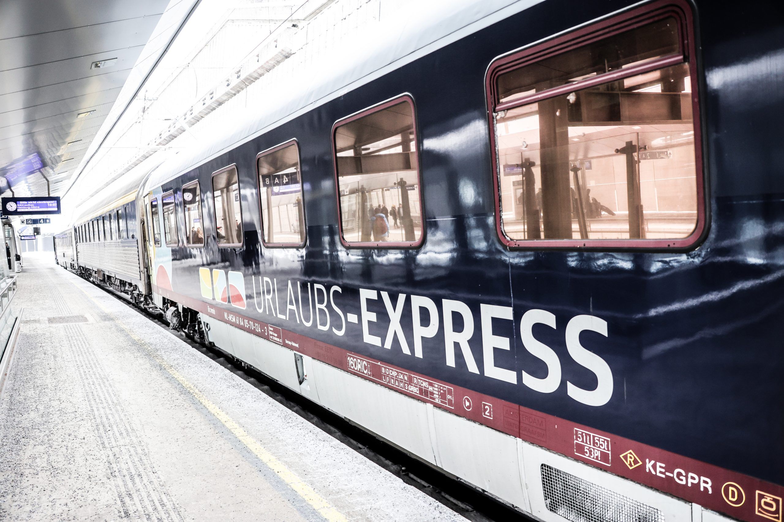 Urlaubs Express Zug