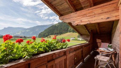 Ausblick vom Balkon