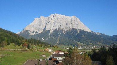 Blick nach Osten (Zugspitze), © Haus Sonnenblume Lermoos