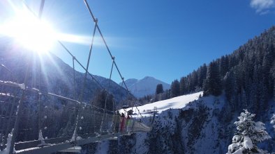 atemberaubende Hängebrücke