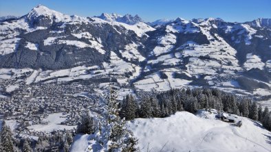 Panoramablick vom Hahnenkamm