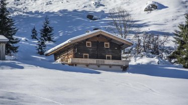 Ursteinhütte im Winter