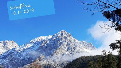 Wilder Kaiser_10112019_erste Winter Vorboten auf d, © Andrea Vierthaler