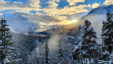 Sonnenuntergang im Ötztal