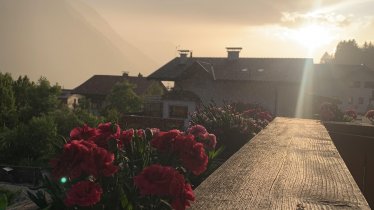 Ausblick Sonnenuntergang