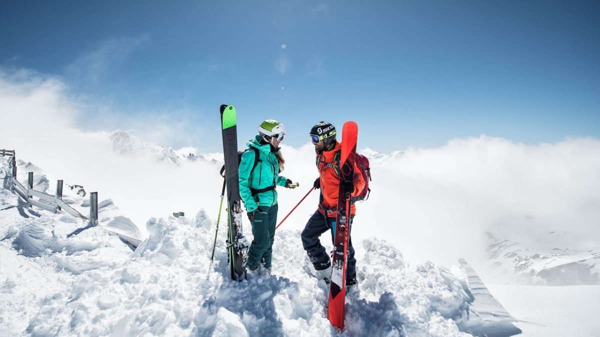 Freeriden am Stubaier Gletscher, © Andre Schönherr