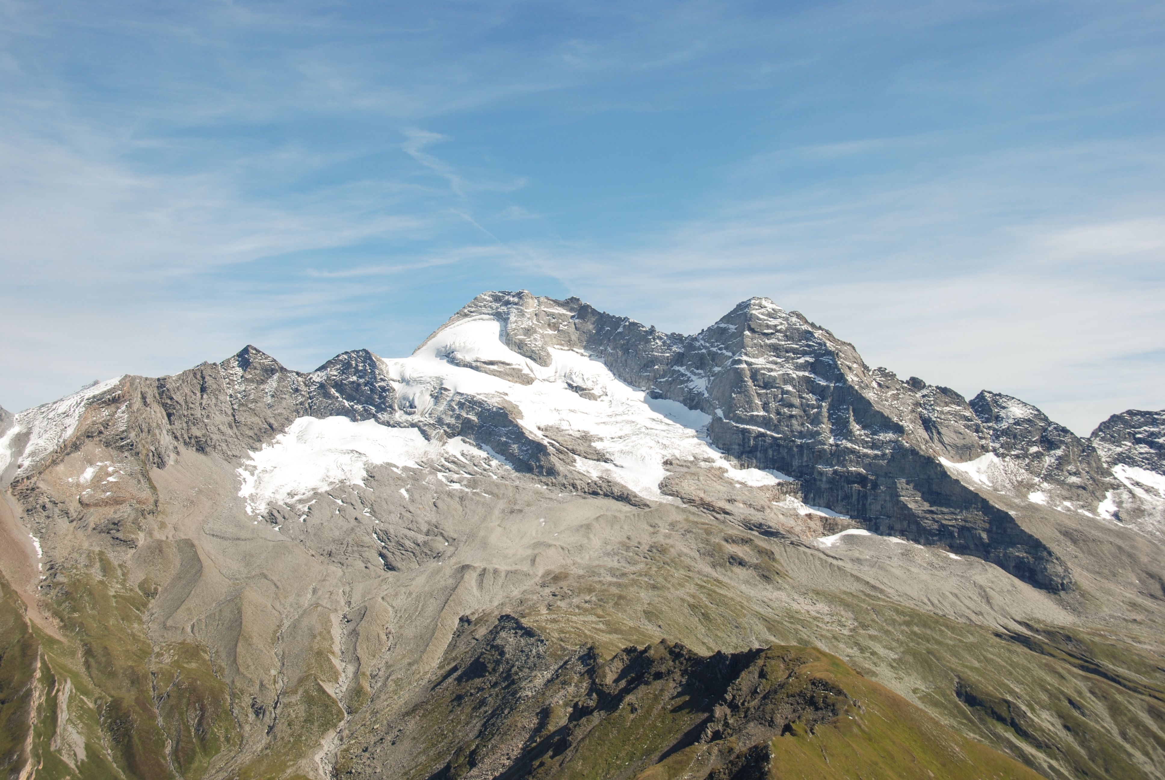 Gletscherberg, Berg-Panorama