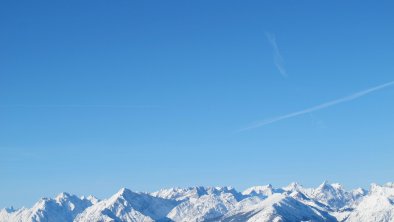 Berggipfel Winter Blick auf Zillertaler Alpen vom