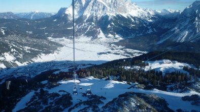 Blick zur Zugspitze, © Haus Sonnenblume Lermoos