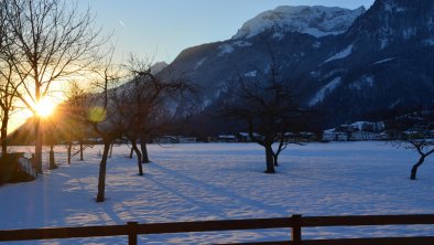 Sonnenuntergang Winter, © Leo Meixner