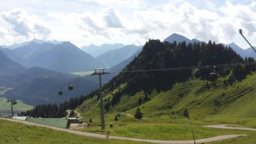 Blick auf Höfener Alm