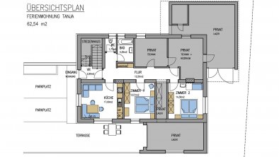 Grundriss Ferienwohnung