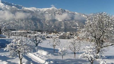 Blick zum Dorf, © Familie Tipotsch