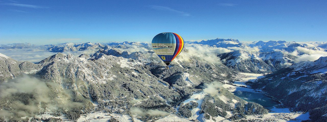 Bestes Winterwetter beim Internationalen Ballonfestival im Tannheimer Tal, © Tourismusverband Tannheimer Tal