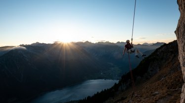 Klettern an der Rotspitze im Rofan, © Achensee Tourismus