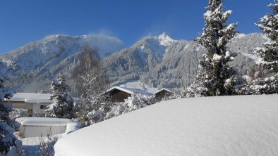 Blick vom Balkon