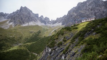 Steinseehütte in den Lechtaler Alpen, © Tirol Werbung/Dominik Gigler