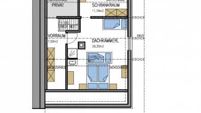 Grundriss Dachgeschoß