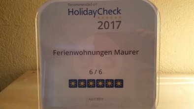 Auszeichnung HolidayCheck