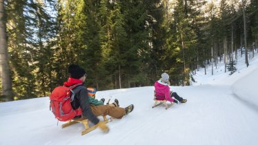 Naturrodelbahn Verpeil in Feichten im Kaunertal, © TVB Tiroler Oberland-Kaunertal / Martin Lugger