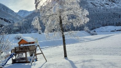 Haus Sprenger - Grießau Lechtal Winter Birke