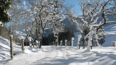 winterliche Umgebung beim Stangleggerhof