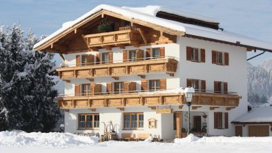 Haus im Winter