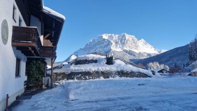 Aussicht auf die Zugspitze