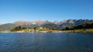 Der Wolfsee in Fiss - nur 10 Gehminuten entfernt