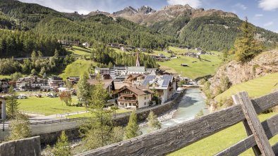 Ortsaufnahme Sölden Sommer