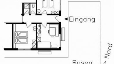 Grundriss Ferienwohnung