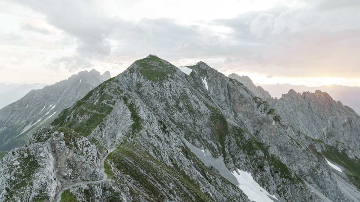 Der Goetheweg auf der Innsbrucker Nordkette