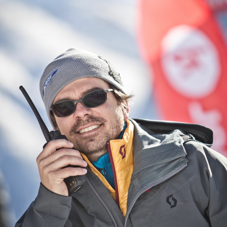 Der Diplomskilehrer und Bergf&uuml;hrer Markus Kogler fungiert bei der Freeride World Tour in Fieberbrunn als Sicherheitsexperte., © Mia Maria Knoll