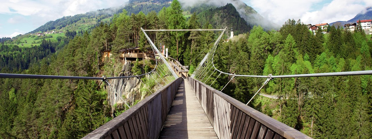 Benni Raich Hängebrücke, © TVB Pitztal