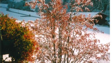 Garten im Winterkleid, © Haus Dorferleiten