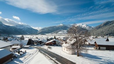 Winter Panoramablick Aussicht