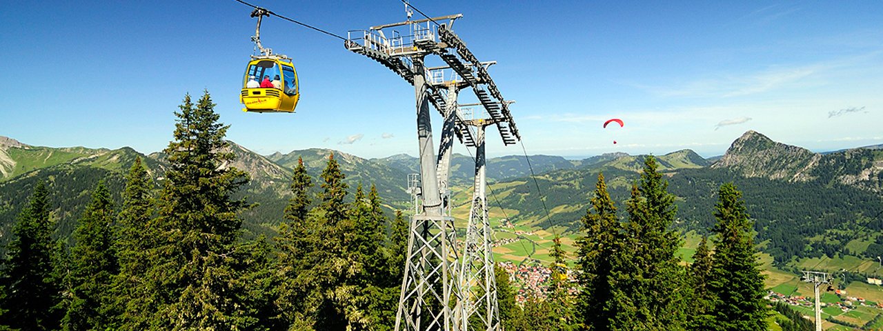 8er Gondelbahn Neunerköpfle, © Tannheimer Tal