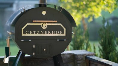 Grill auf der Terrasse