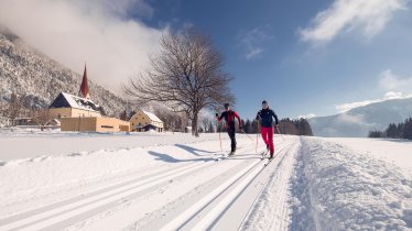 Langlaufen auf der Loipe Eben, © TVB Achensee