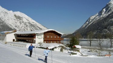 unser Gasthof liegt diekt an der Panoramaloipe, © Gasthof St. Hubertus