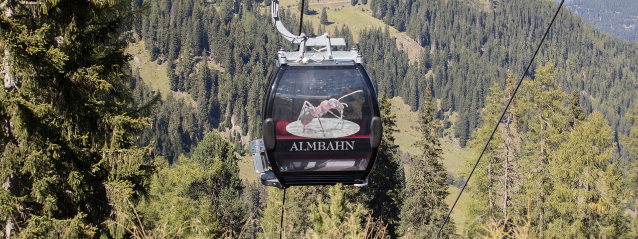 Almbahn in Fiss, © Bergbahn Fiss