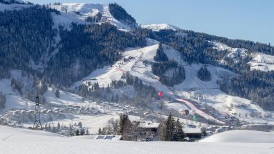 Hahnenkamm 1,5 km entfernt