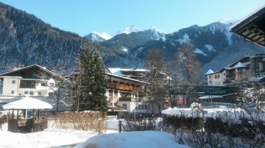 Landhaus Alpenrose Mayrhofen - Blick vom Balkon