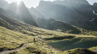 Der Steinsee am Lechtaler Höhenweg