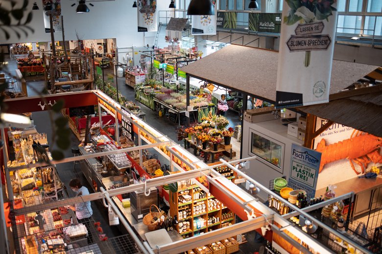 In der Innsbrucker Markthalle gibt es unzählige Köstlichkeiten zu entdecken.