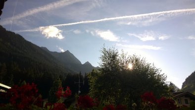 Blick vom Zimmer 1auf Grünberg